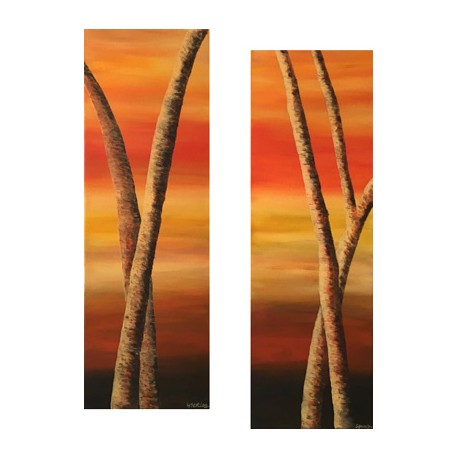 Diptyque - Arbres de la savane 1&2